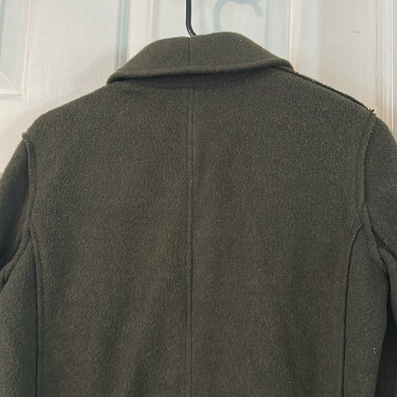 NWT Women’s J. Crew Olive Green Wool Blend 3 Button Jacket Size 4 - Picture 8 of 10